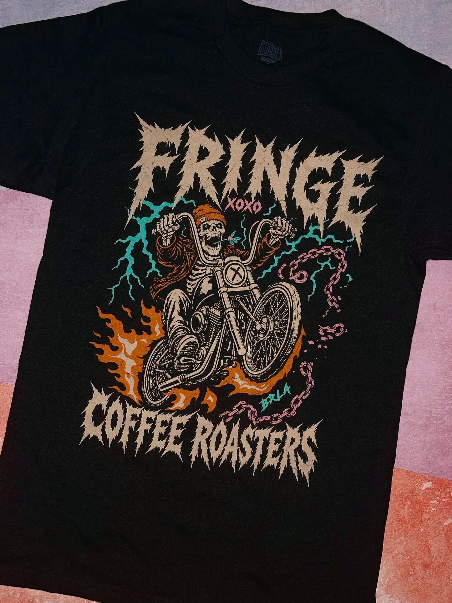 hardcore punk epic logo tee