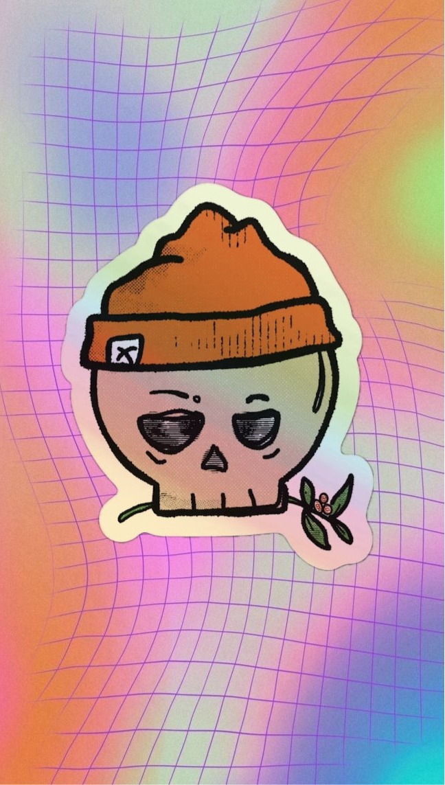 fringe sticker
